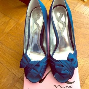 Nina Marina Blue heels